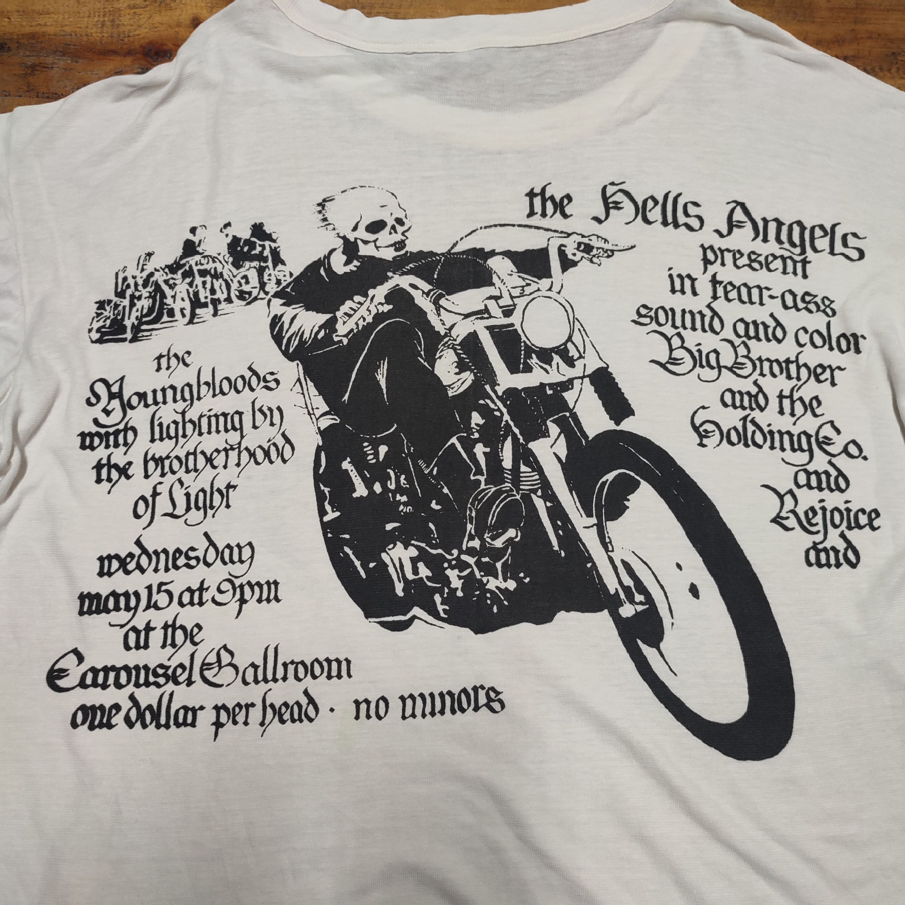 Harley Davidson 🔥VERY RARE🔥 Vintage Hells Angels Size US XL / EU 56 / 4 - 4 Thumbnail