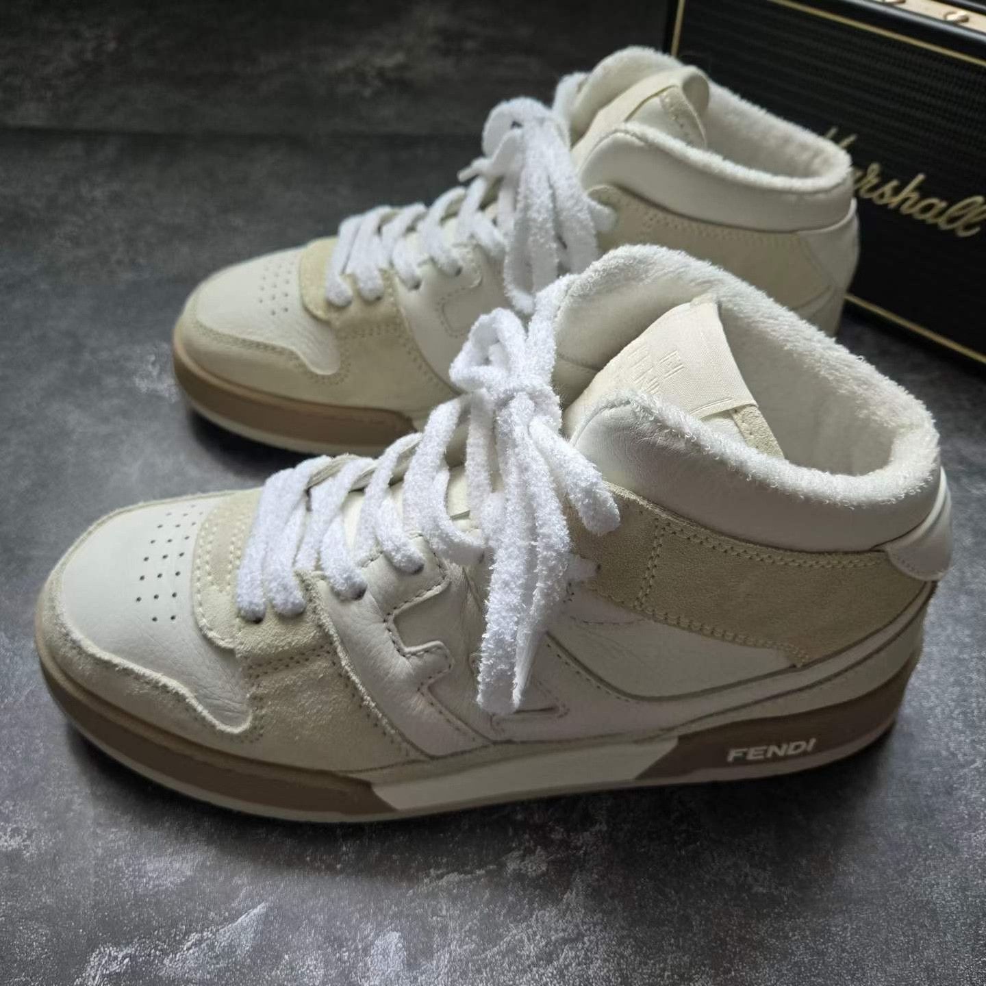 Fendi FENDI MATCH High-Top Sneakers Size US 8 / EU 41 - 1 Thumbnail