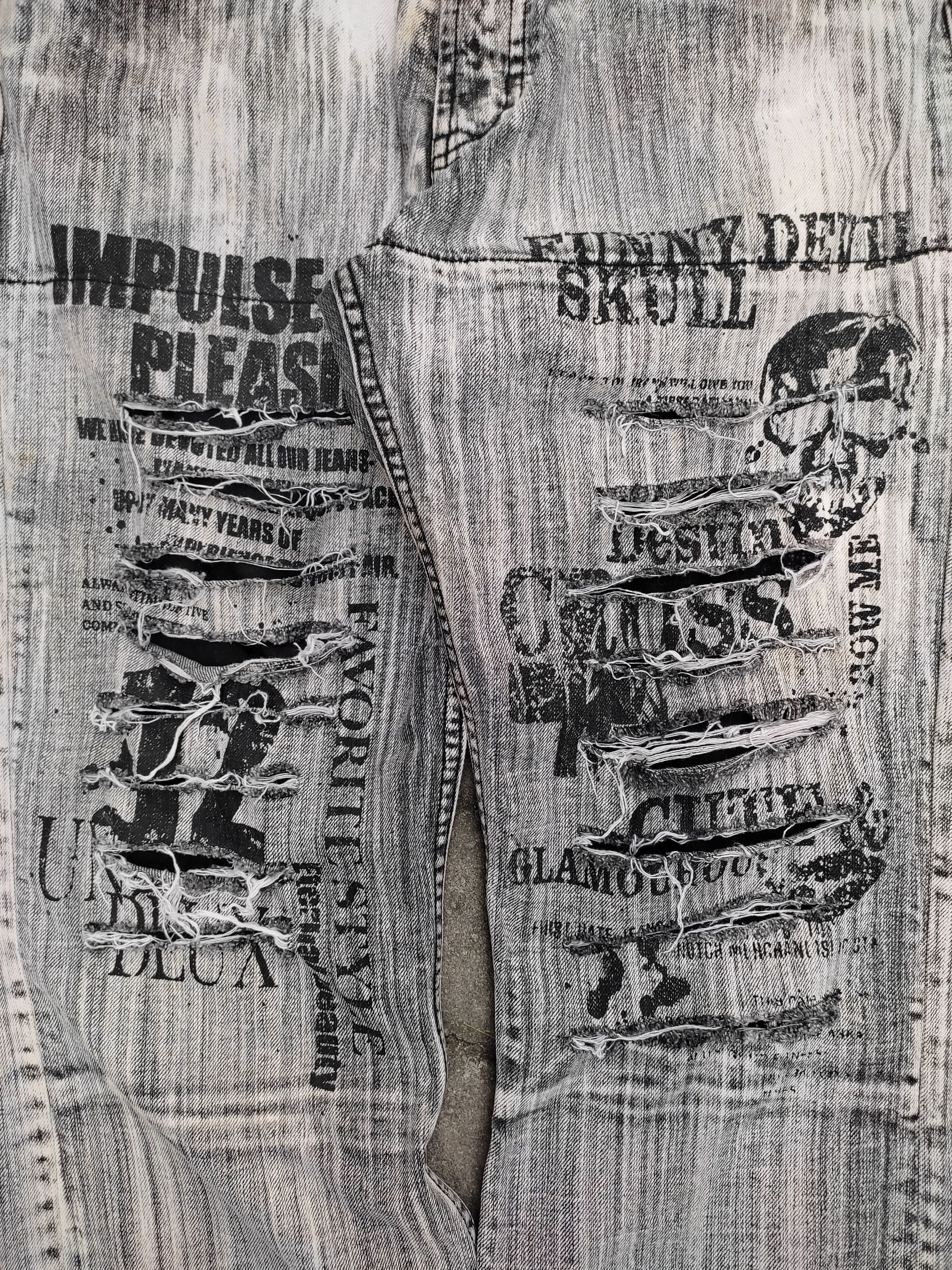 Japanese Brand Implusepleasure streetwear pants Size US 34 / EU 50 - 3 Thumbnail