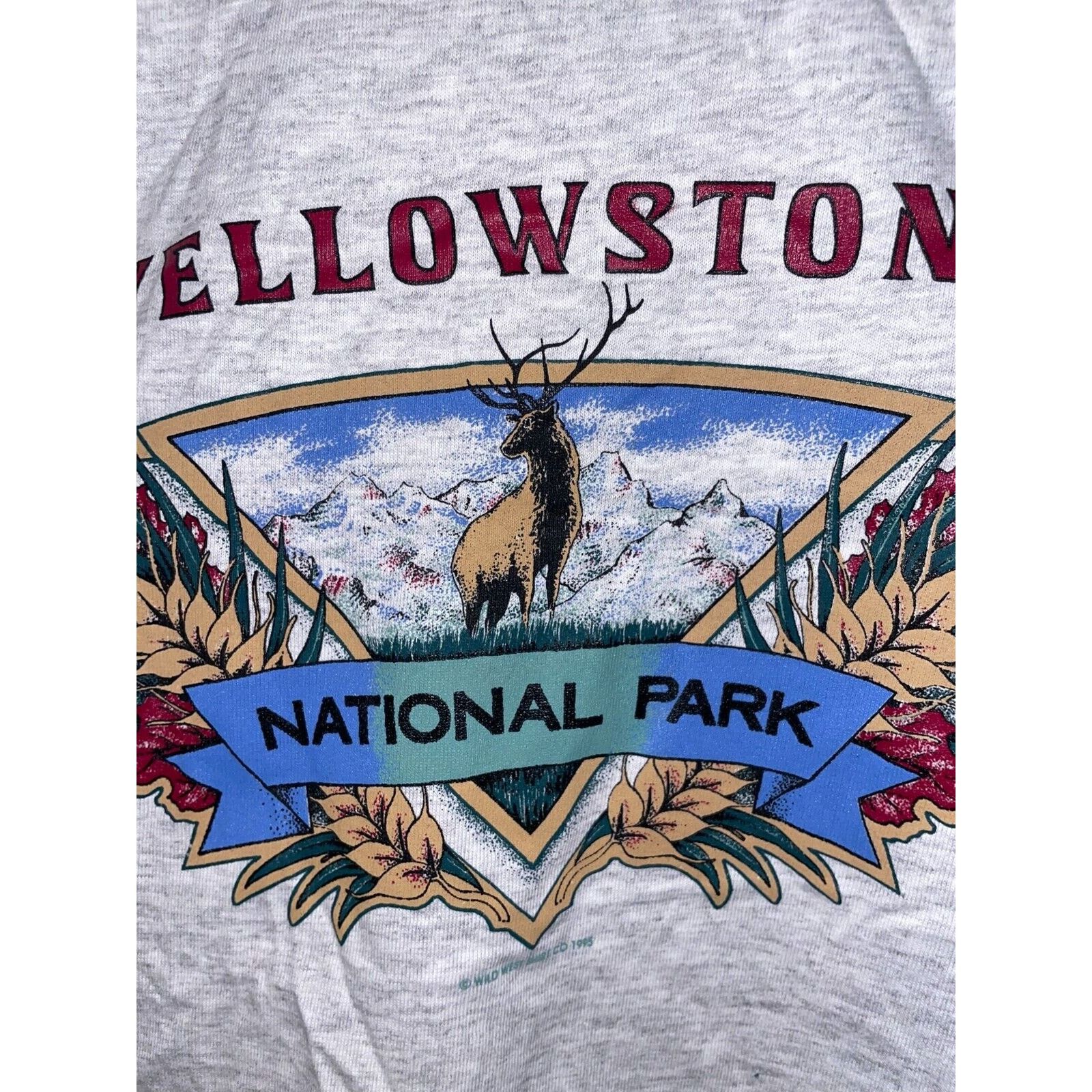 Signal Sport Vintage Yellowstone Shirt Mount Rushmore Gray Shirt Large Size US L / EU 52-54 / 3 - 3 Thumbnail