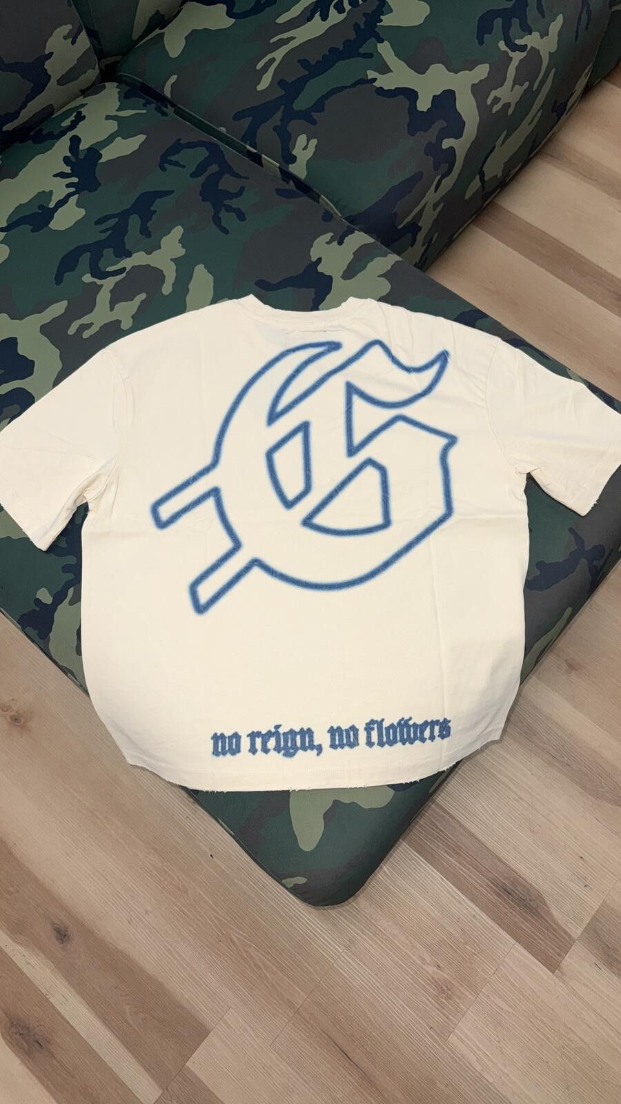 Godspeed Godspeed Bone N.R.N.F Tee Size US S / EU 44-46 / 1 - 3 Thumbnail