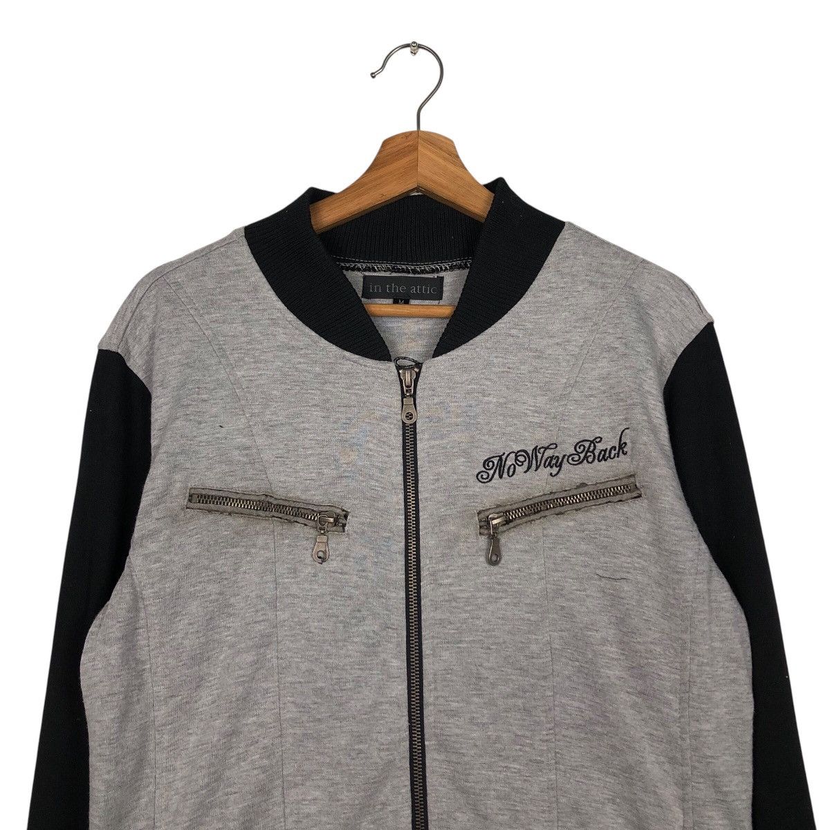 In The Attic 📌Vintage Zipper Jacket Punk Design In The Attic Size US M / EU 48-50 / 2 - 4 Thumbnail