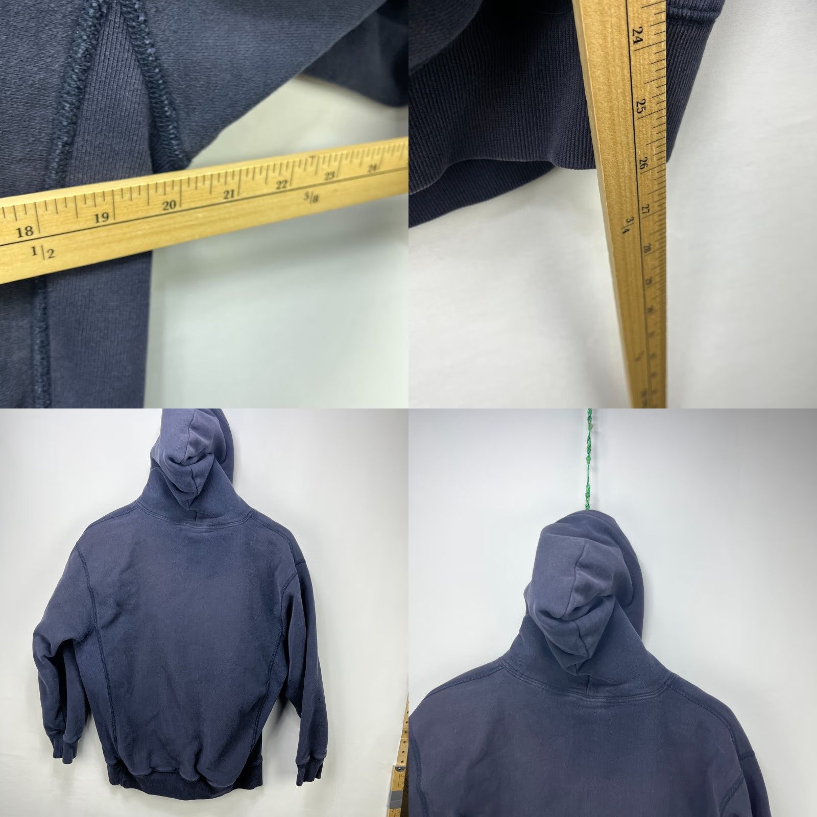 Gap VINTAGE Gap Hoodie Small Men Size S Blue Sun Faded Reverse Weave Y2K Pullover Size US S / EU 44-46 / 1 - 8 Thumbnail