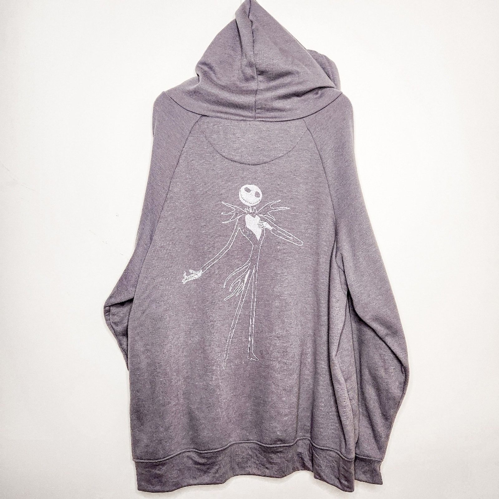 Disney Disney Nightmare Before Christmas Grey Hoodie Size XXL Size US XXL / EU 58 / 5 - 3 Thumbnail