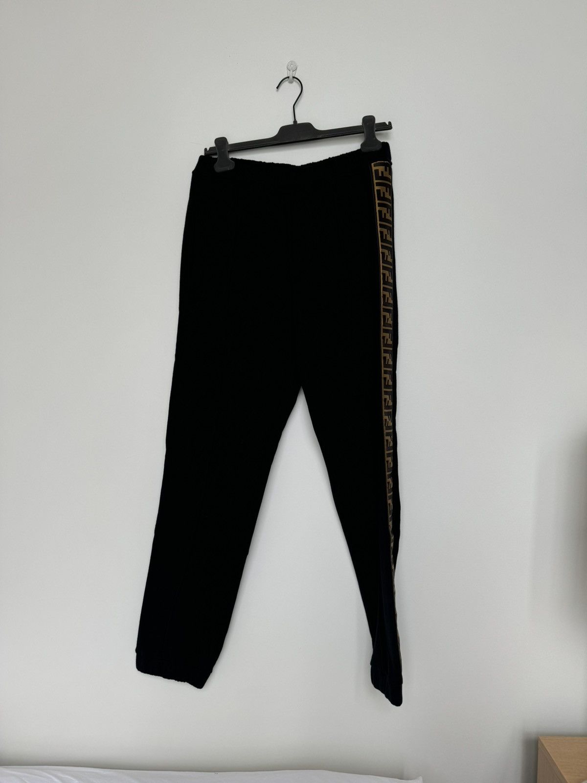 Fendi Fendi cotton logo track pants Size US 32 / EU 48 - 2 Thumbnail