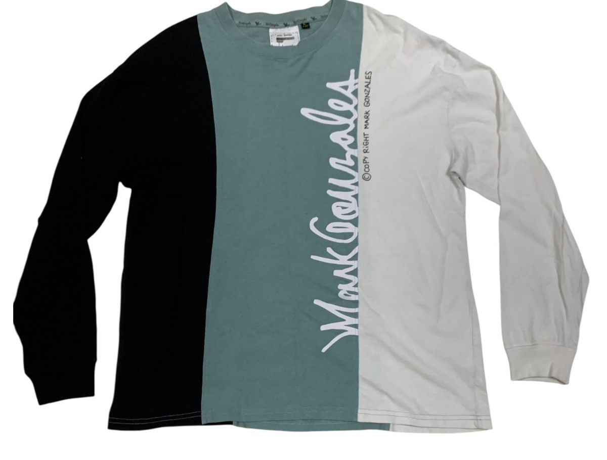 [MARK GONZALES]★25SS★ANGEL WAPPEN LONG SLEEVE T-SHIRT Mark Gonzales BLACK STRIFE T SHIRT Long Sleeve w. Angel