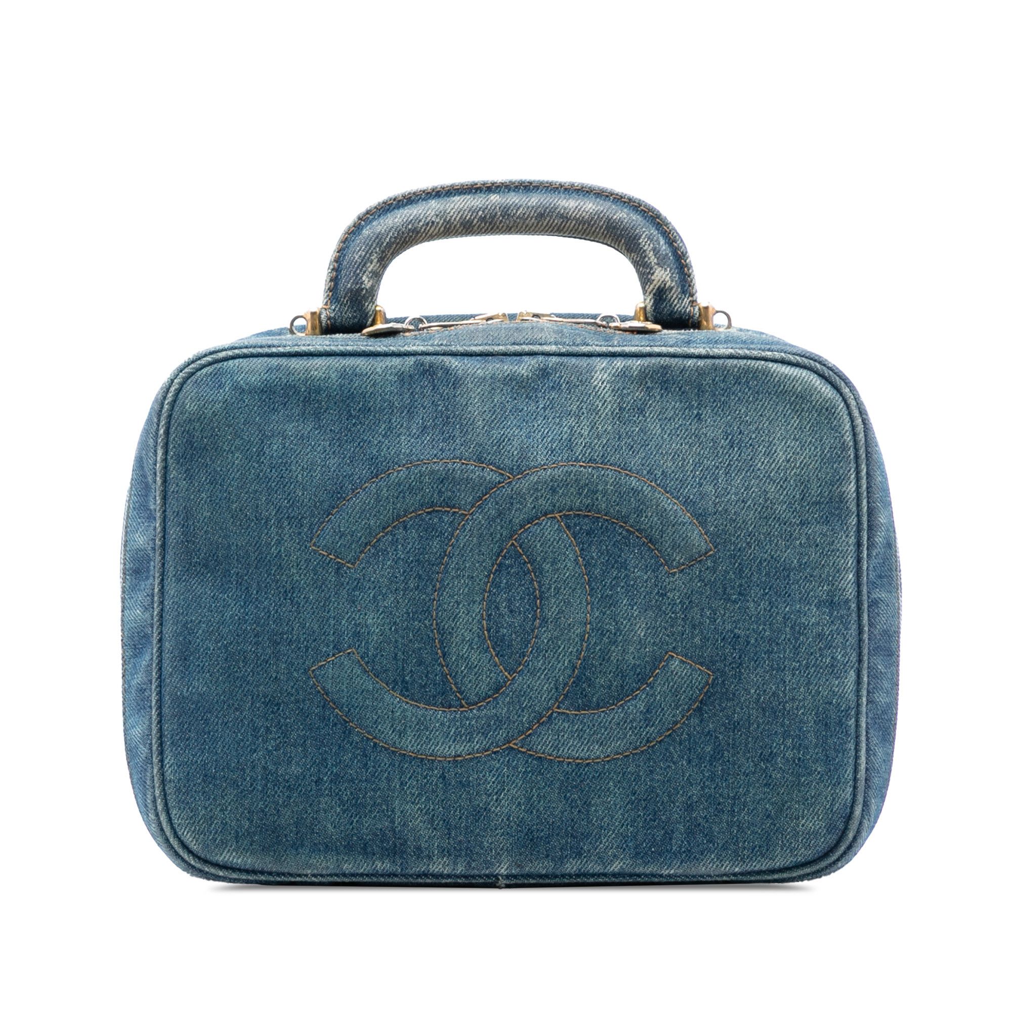 Chanel Chanel CC Denim Vanity Bag Size ONE SIZE - 1 Thumbnail