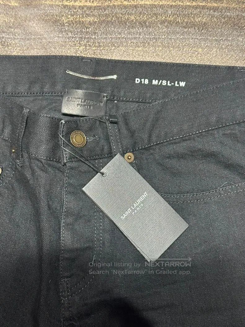Saint Laurent Paris Saint Laurent Classic D18 Jeans. Size US 29 - 2 Thumbnail