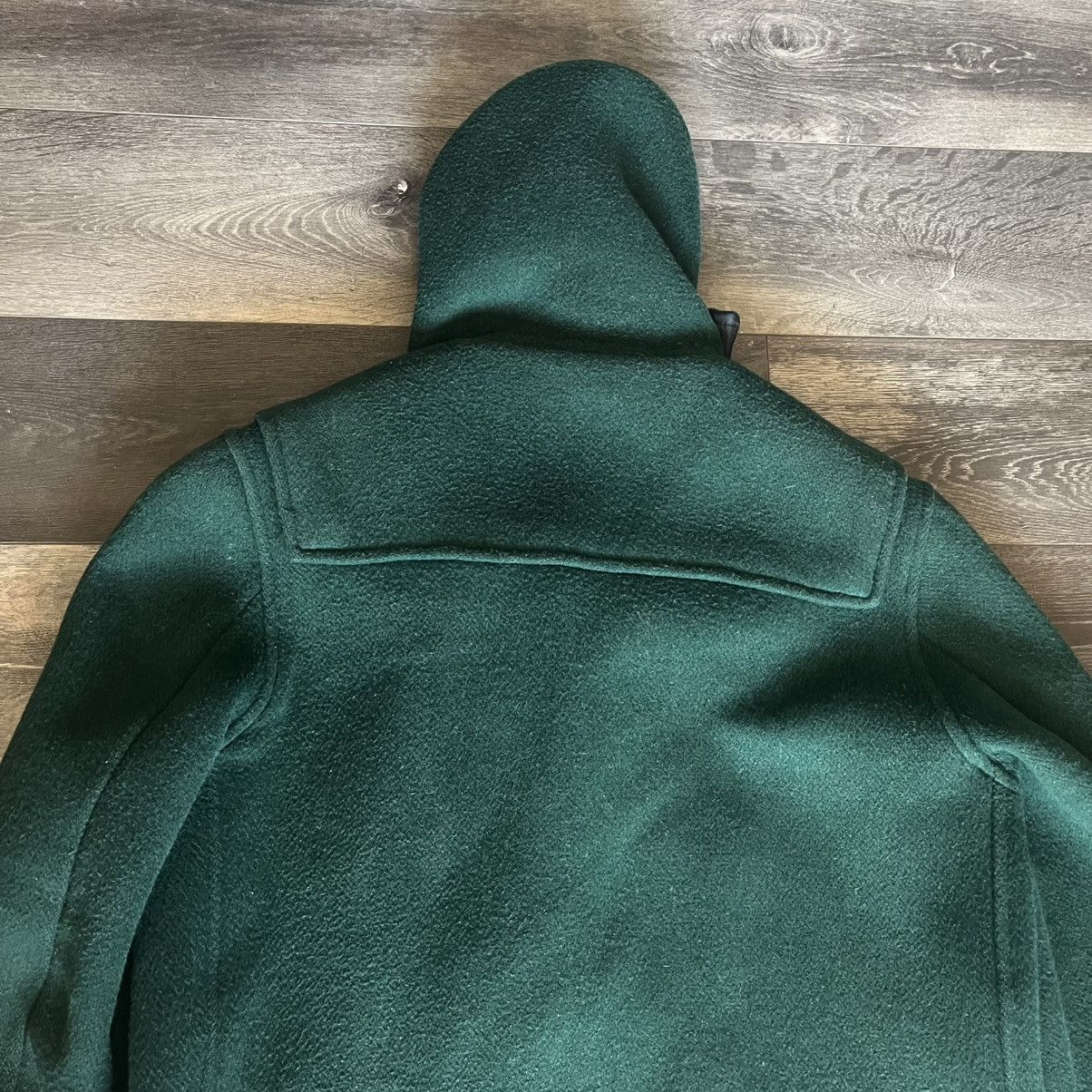 Gloverall Vintage Gloverall The Original Duffle Pea Coat Wool Green Size US XL / EU 56 / 4 - 5 Thumbnail