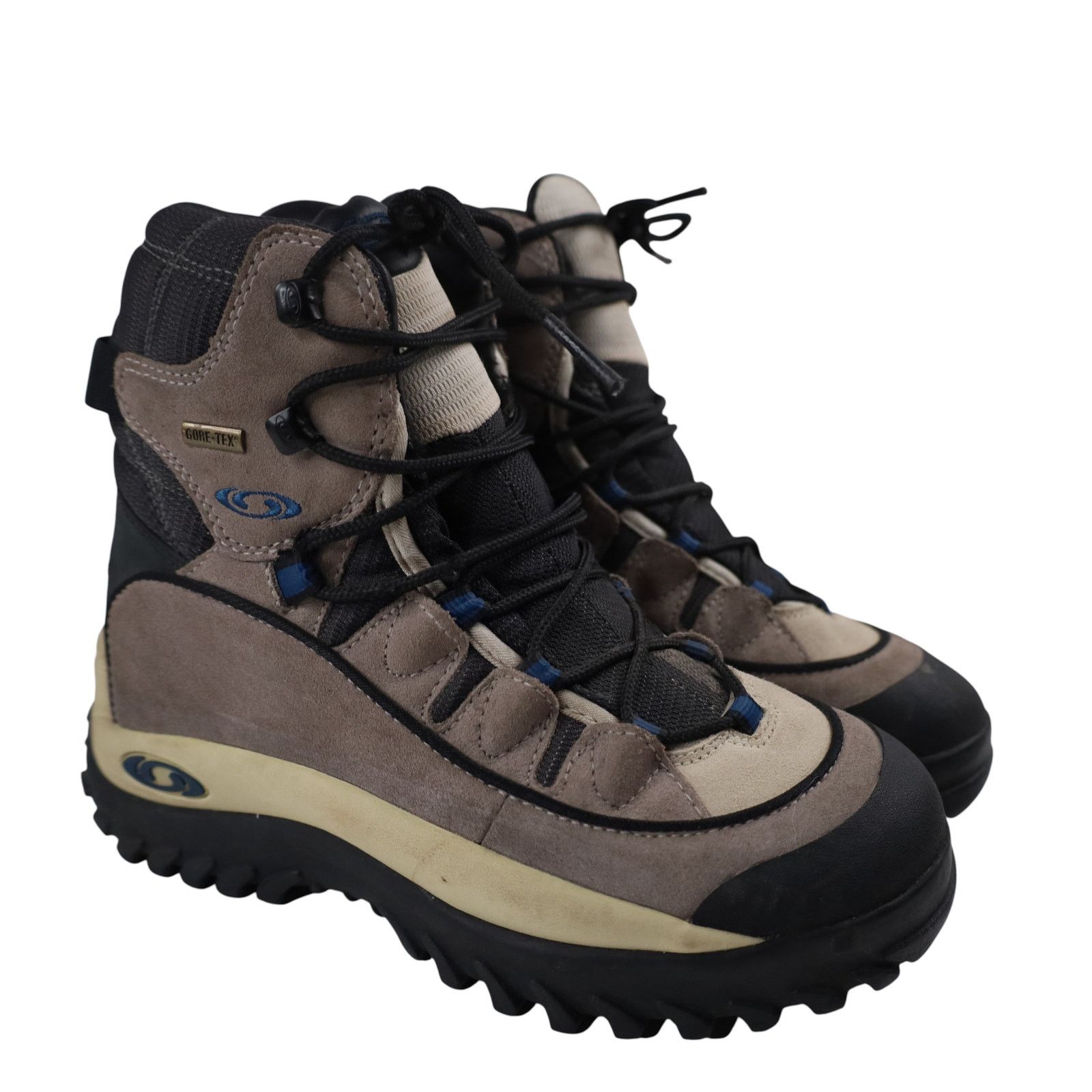 Salomon Vintage Salmon Goretex Contra Grip Boots Size US 6 / IT 36 - 1 Thumbnail