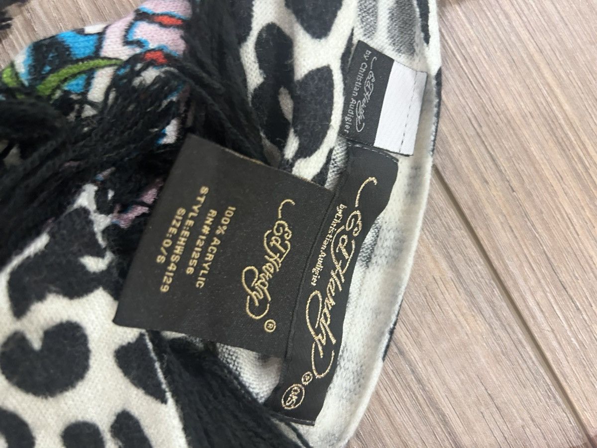 Ed Hardy Ed Hardy multi-coloured leopard print scarf #y2kfashion Size ONE SIZE - 5 Thumbnail