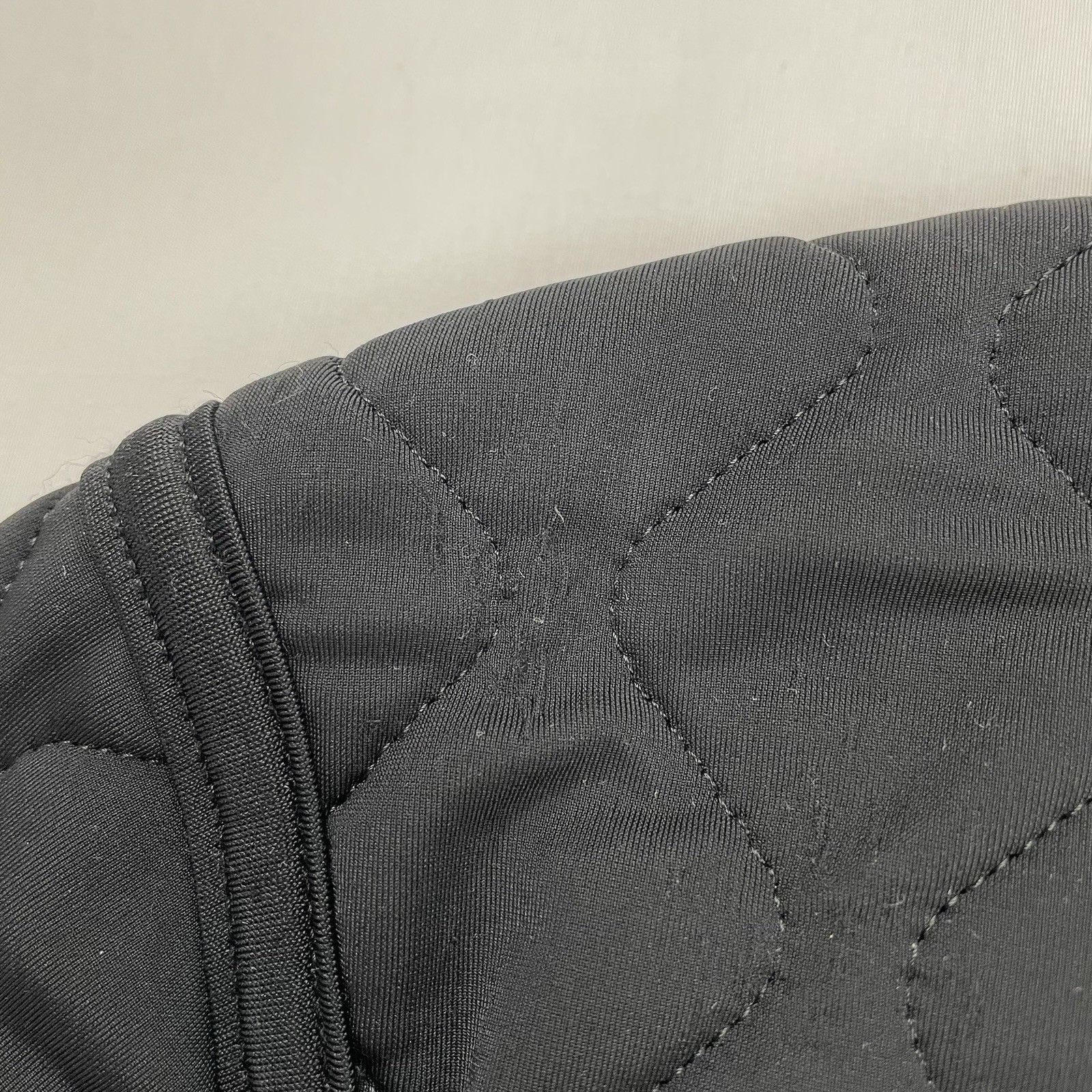 Prada Vintage Prada Sport Jacket Black Wool Nylon Quilted Knit Size L / US 10 / IT 46 - 8 Thumbnail