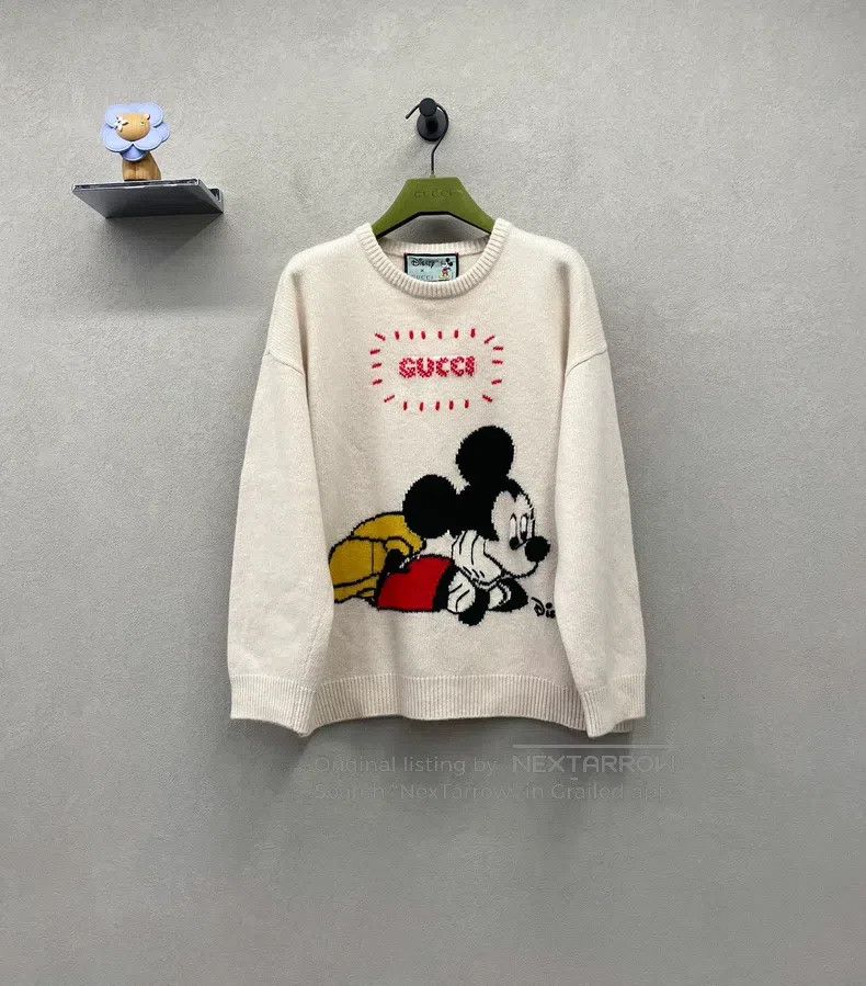 Gucci Gucci Co-branded woollen round-neck long-sleeved woollen s Size M / US 6-8 / IT 42-44 - 1 Thumbnail