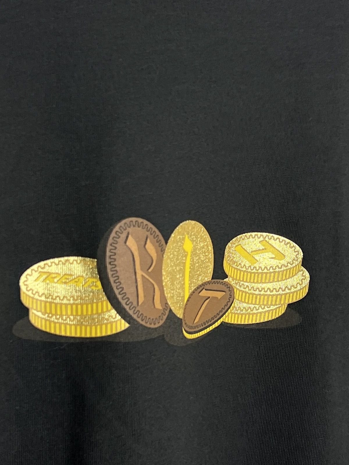 Kith × Vintage Kith Treats Hanukkah Gelt Coins Tee Size US L / EU 52-54 / 3 - 7 Thumbnail