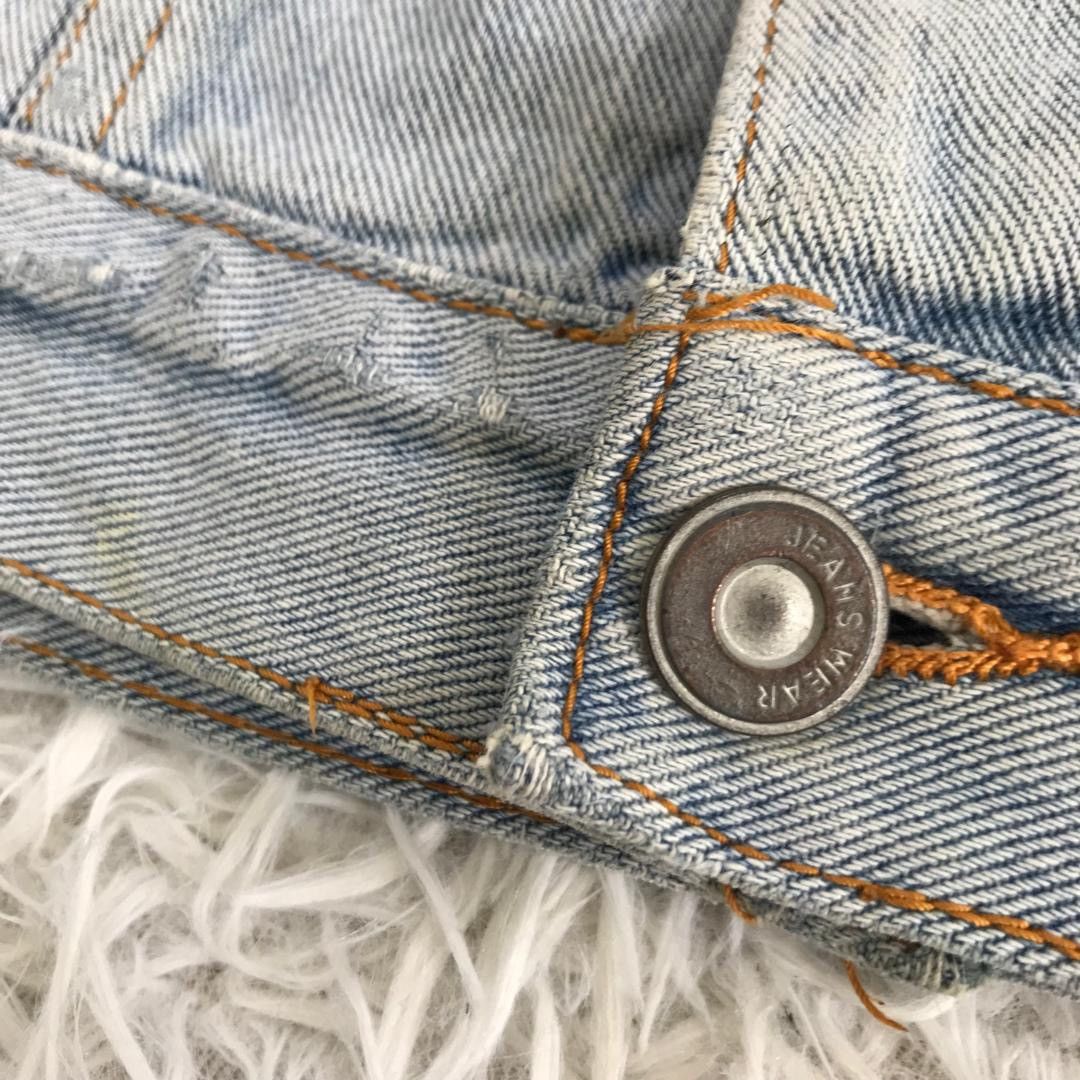 Japanese Brand Jeans Fashion Philosophy Distress Denim Jacket Size US L / EU 52-54 / 3 - 4 Thumbnail