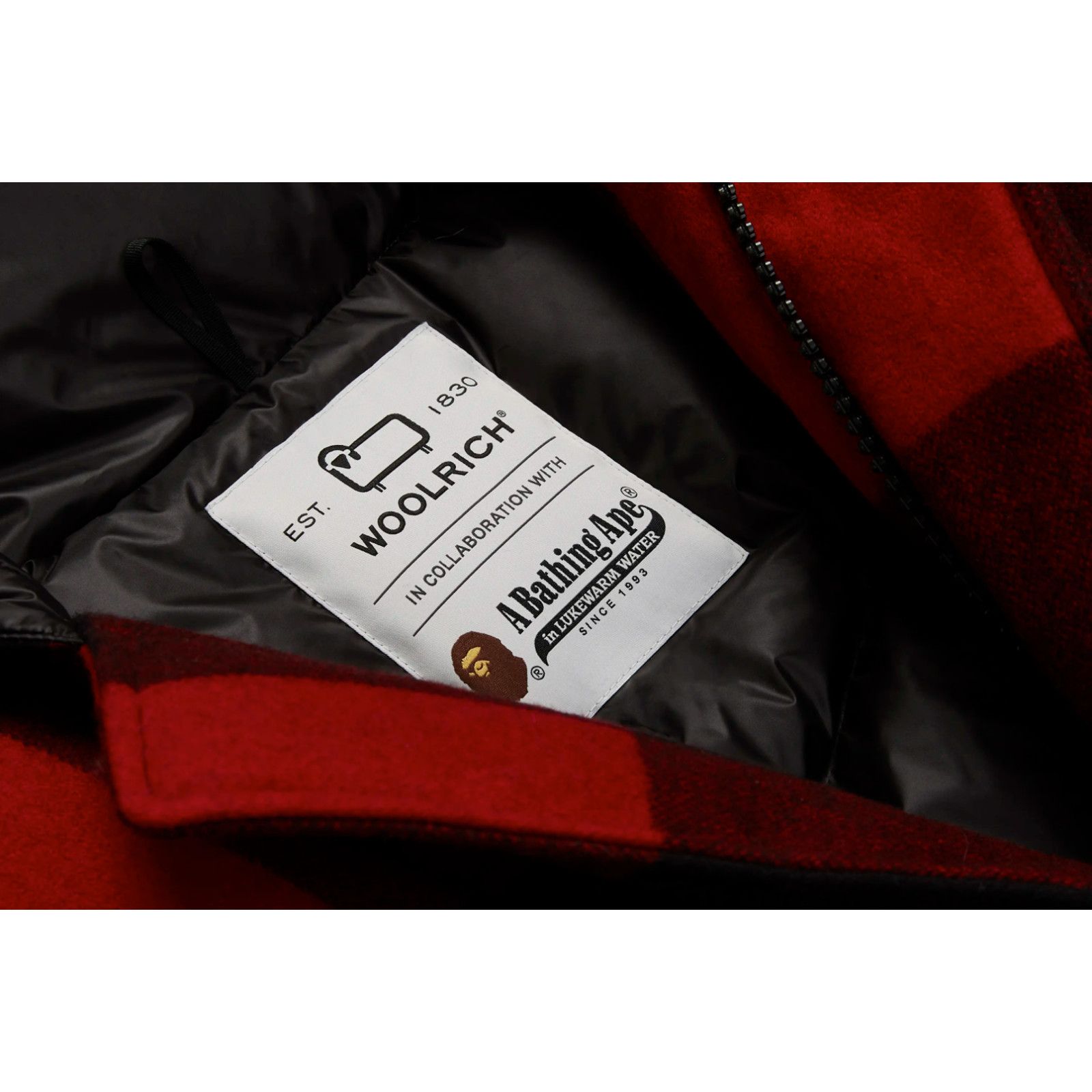 Bape Bape X Woolrich Red Arctic Parka Jacket Size Large Size US L / EU 52-54 / 3 - 3 Thumbnail