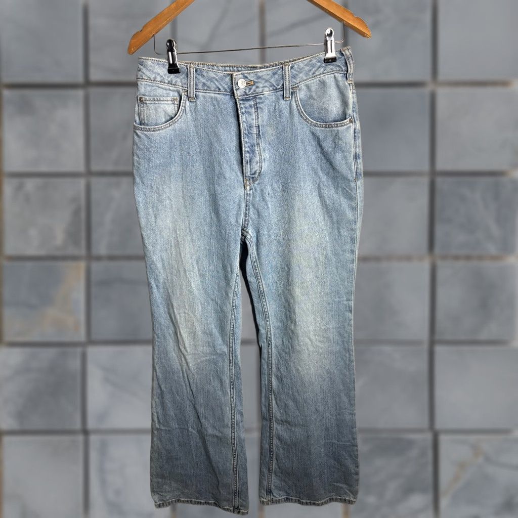 Vintage Pilcro Jeans Womens 30 High Rise Bootcut Denim 4829 blue stretch 5-Pocket Regular Modern Hippie Festival Boho Mens? Women Size 30" / US 8 / IT 44 - 1 Thumbnail