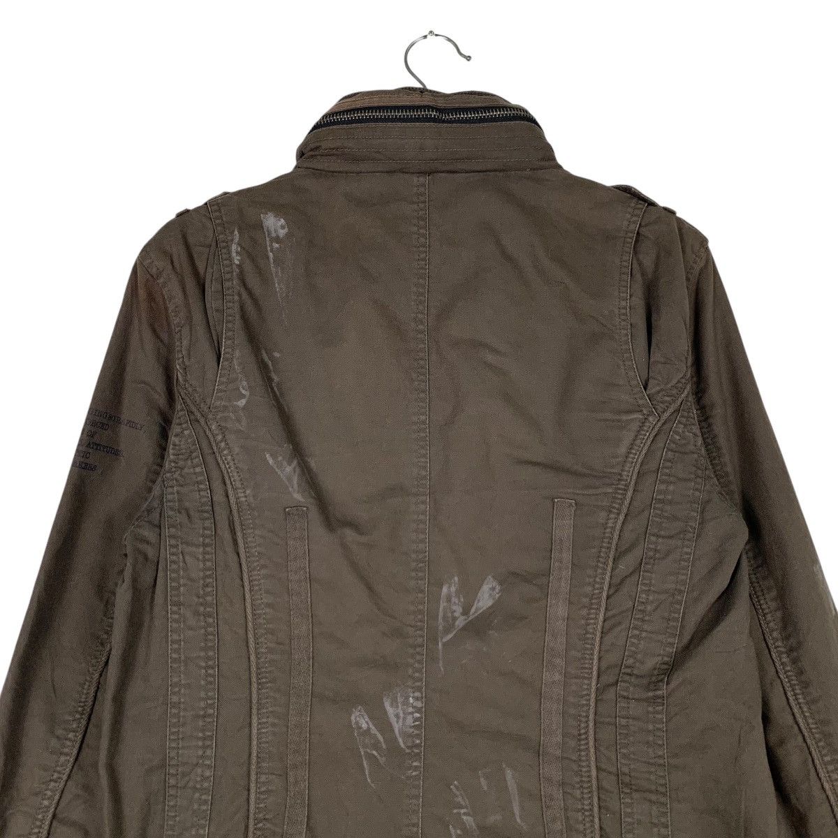 In The Attic IN THE ATTIC Trashed Four Pocket Jacket #1287-C58 Size US M / EU 48-50 / 2 - 8 Thumbnail