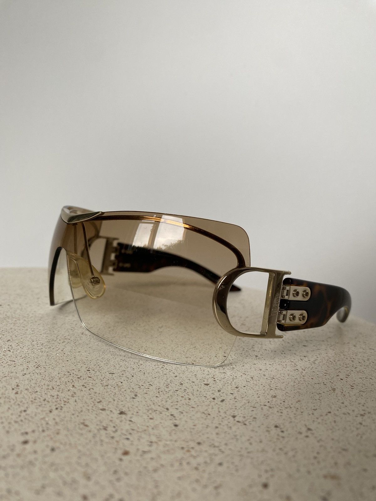 Dior Vintage Dior sunglasses mask shield DIOR AIRSPEED 1 AVDYP Size ONE SIZE - 2 Thumbnail