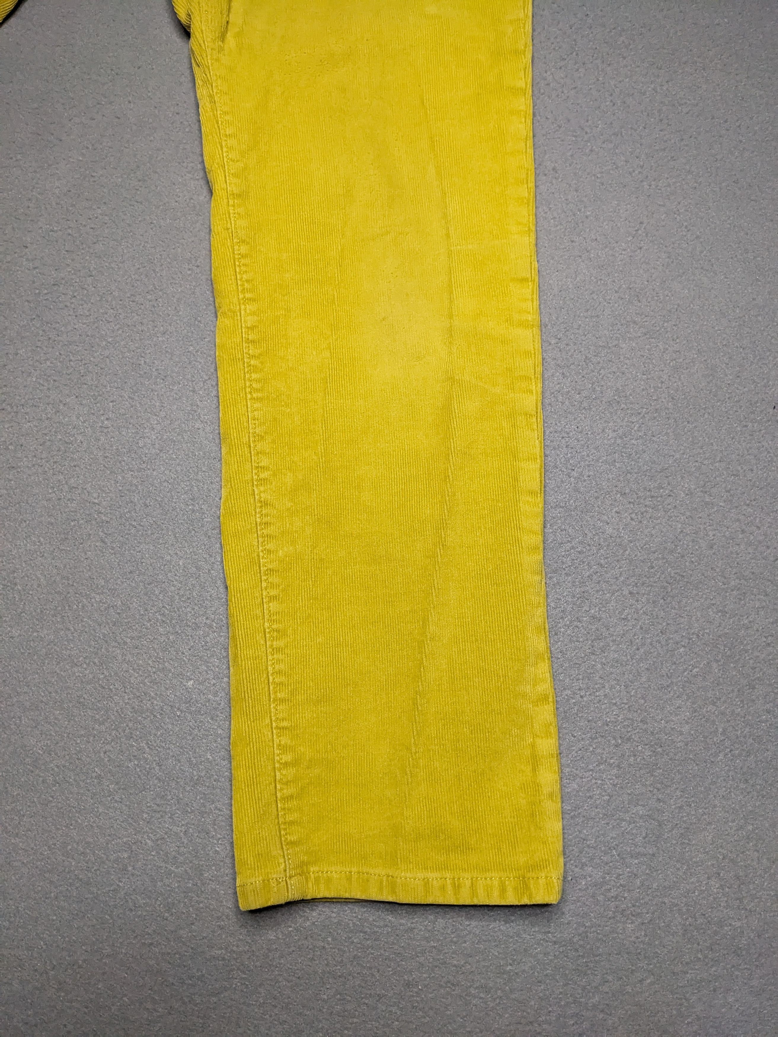 Brooks Brothers Brooks Brothers Mens Corduroy Pants 34x29 Mustard Straight Size US 34 / EU 50 - 2 Thumbnail