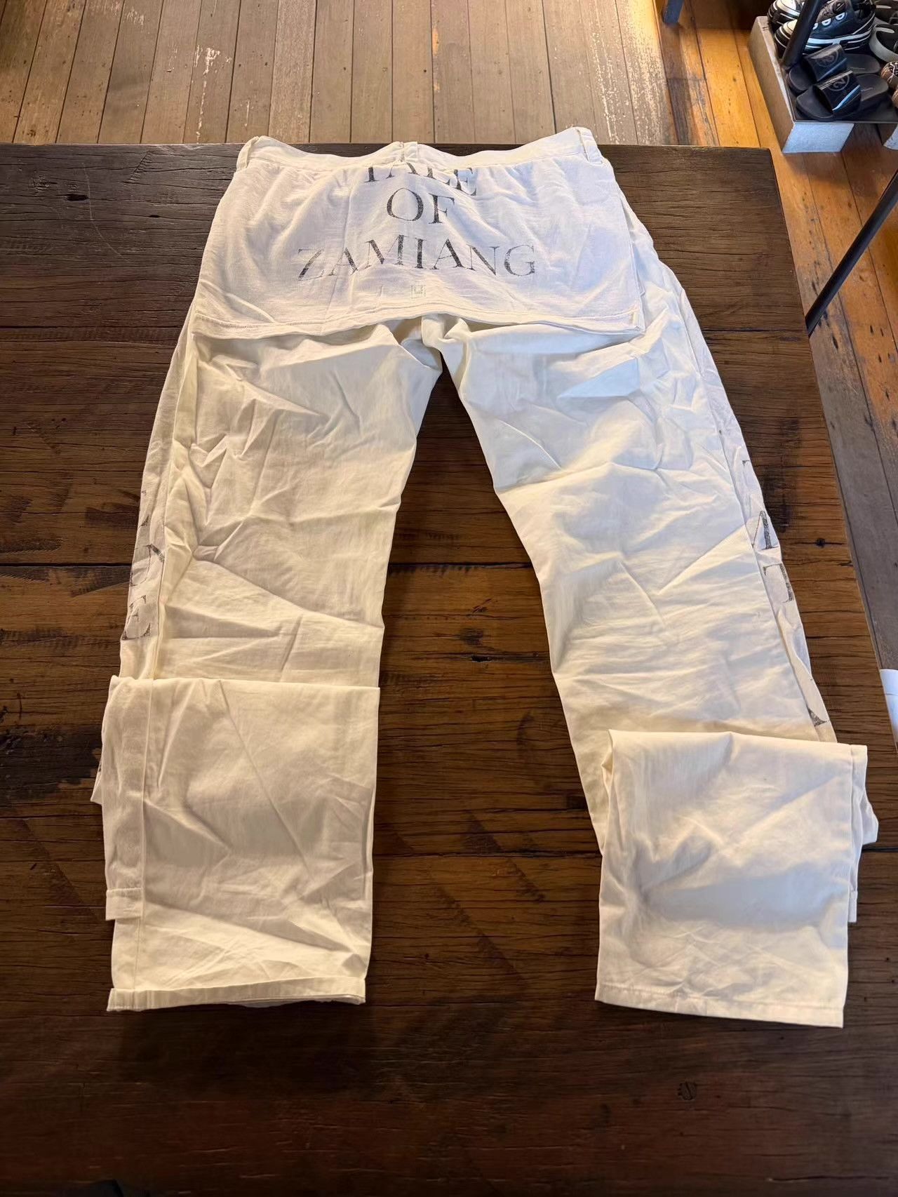Undercover UNDERCOVER 06SS T‑period grid back‑hem trousers Ｑ25 Size US 30 / EU 46 - 2 Thumbnail