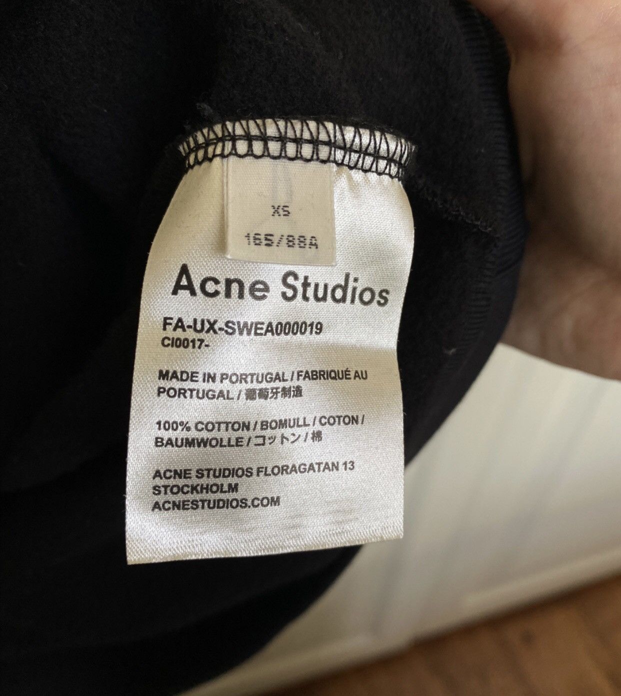Acne Studios Acne studios Smiley face logo hoodie 2412-Nextarrow Size US XS / EU 42 / 0 - 3 Thumbnail