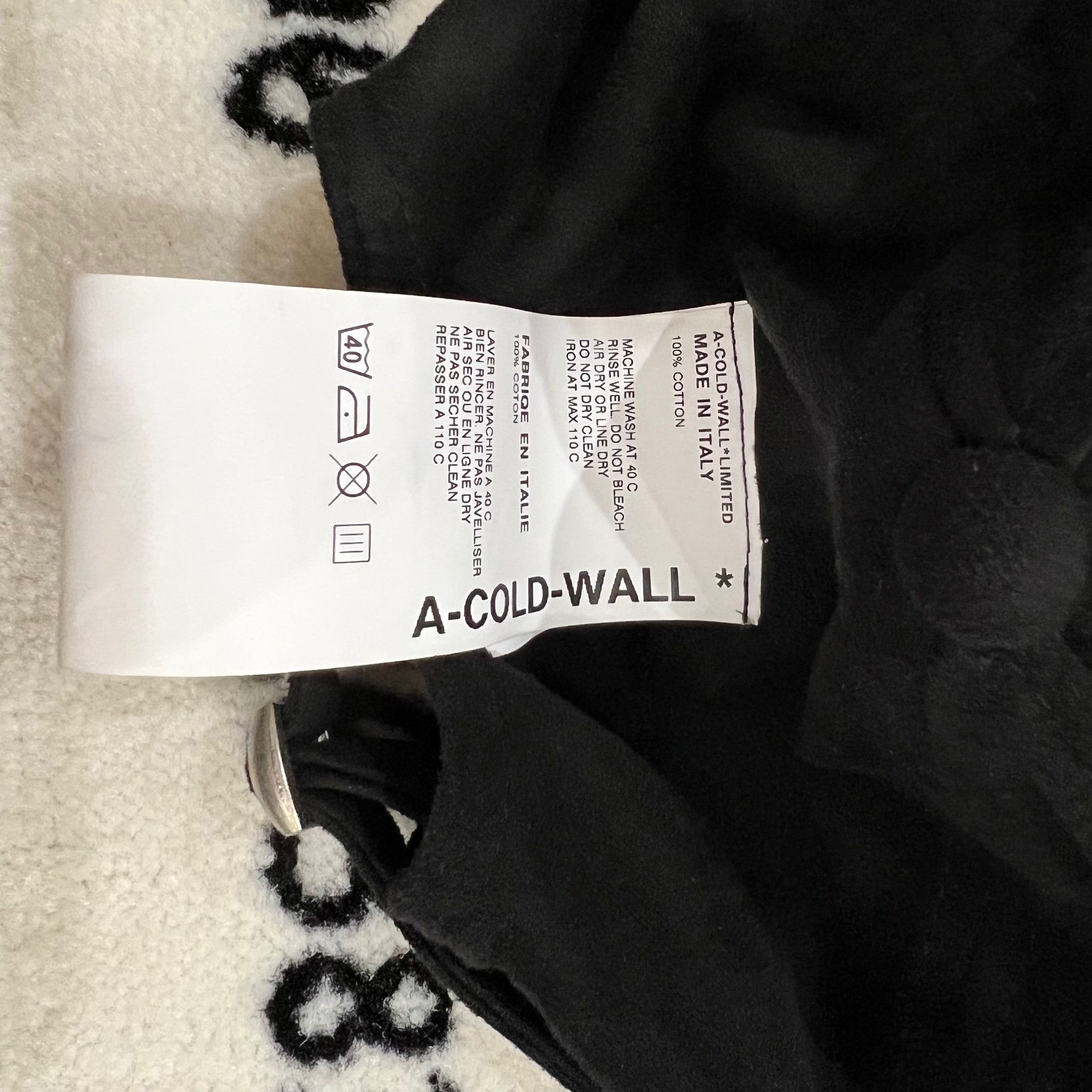 A-COLD-WALL* A-COLD-WALL* EMBROIDERED LOGO Back Label Tag SUEDE CAP Size ONE SIZE - 2 Thumbnail