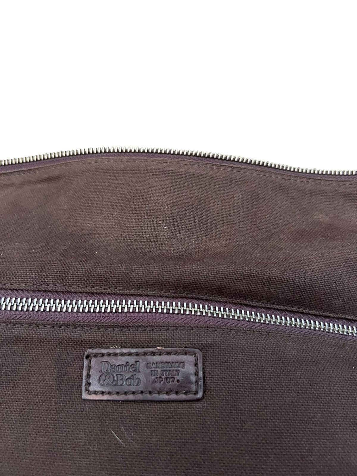 Vintage Vintage Handmade Daniel & Bob Patina Jerkin Leather Big Bag Size ONE SIZE - 23 Thumbnail