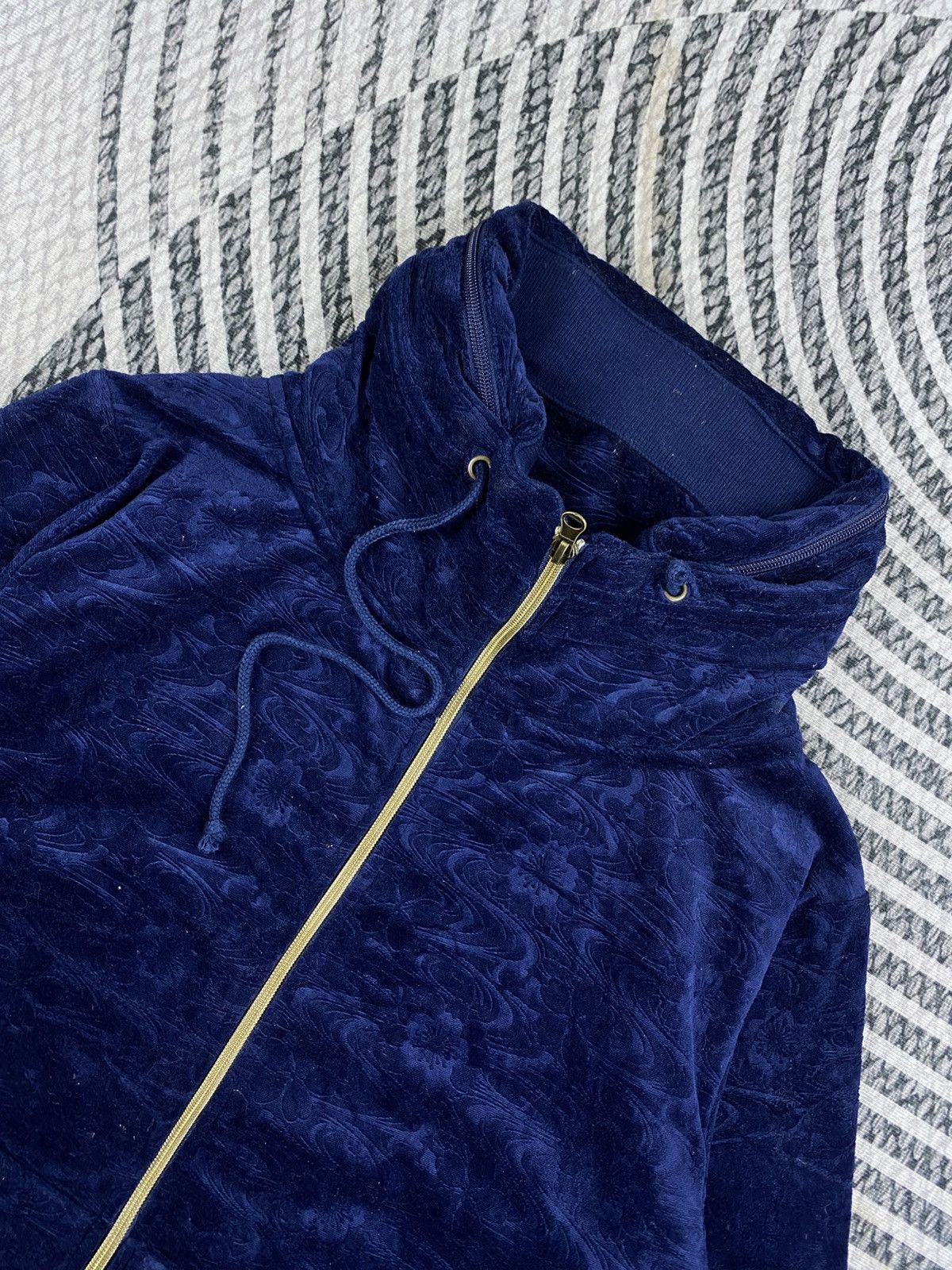 Bullet Noise Vtg Bullet Noise Navy Color Fullzip Sweater Size US M / EU 48-50 / 2 - 6 Thumbnail
