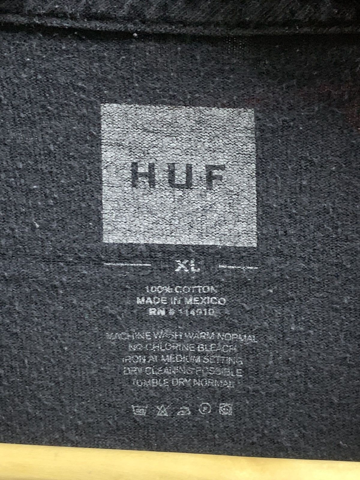 Huf × Vintage Vintage HUF big logo t-shirt Size US XL / EU 56 / 4 - 12 Thumbnail