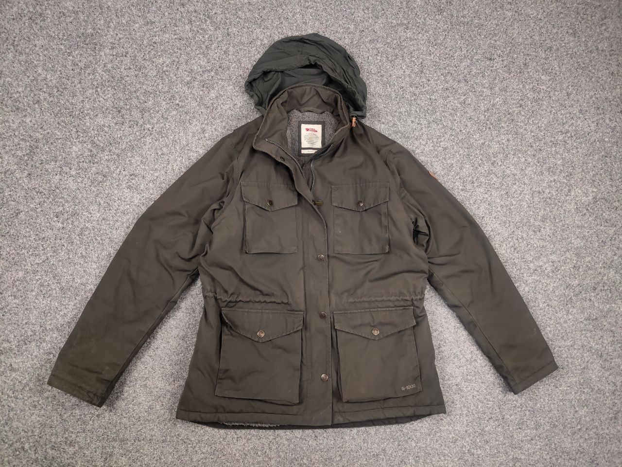Fjallraven Fjallraven insulated winter G1000 Olive Pocket hoodie Jacket Size M / US 6-8 / IT 42-44 - 9 Thumbnail
