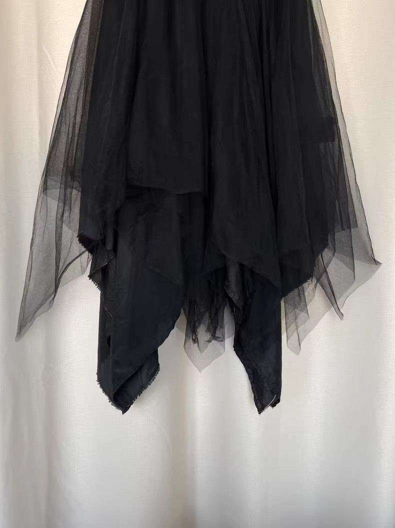 Marc Le Bihan Black Silk Skirt by Marc Le Bihan Size US 34 / EU 50 - 4 Thumbnail