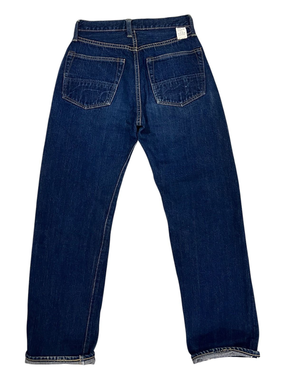 ADAM ET ROPE × Comme des Garcons × Japanese Brand Japan Indigo Dyed Selvaged Denim Adam Et Rope Regular Fit Size US 28 / EU 44 - 2 Thumbnail