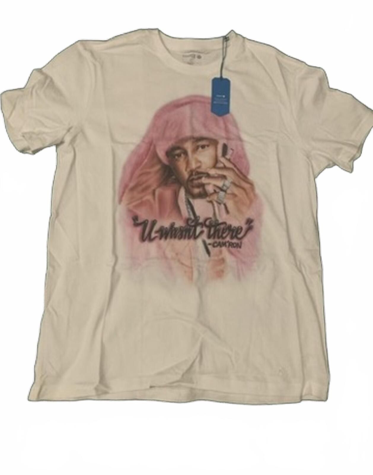 Stance x Cam'ron U-Wasn't There Graphic T-Shirt White Size L