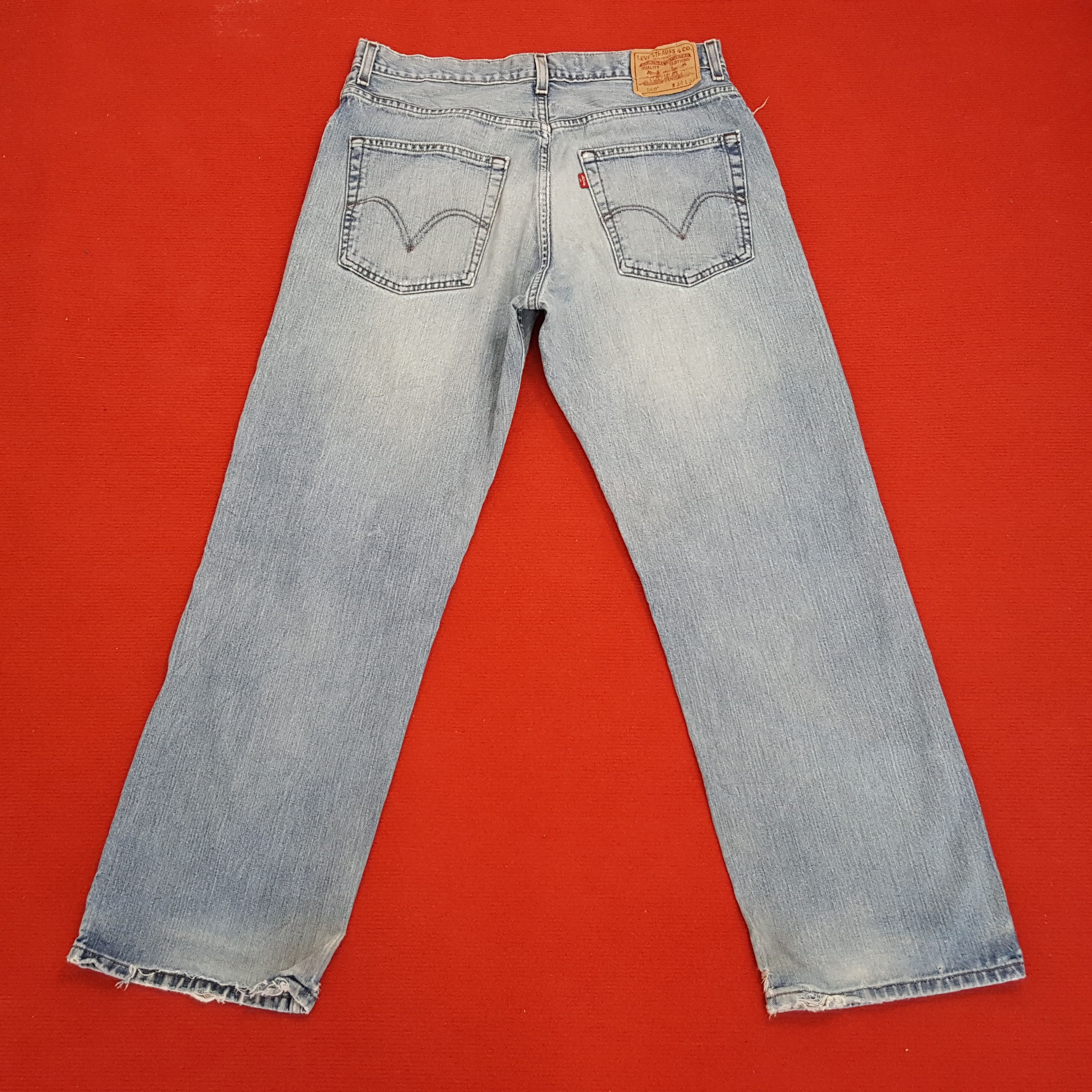 Levi's × Vintage Levis Streetwear Style Distressed Jeans Size US 34 / EU 50 - 1 Thumbnail