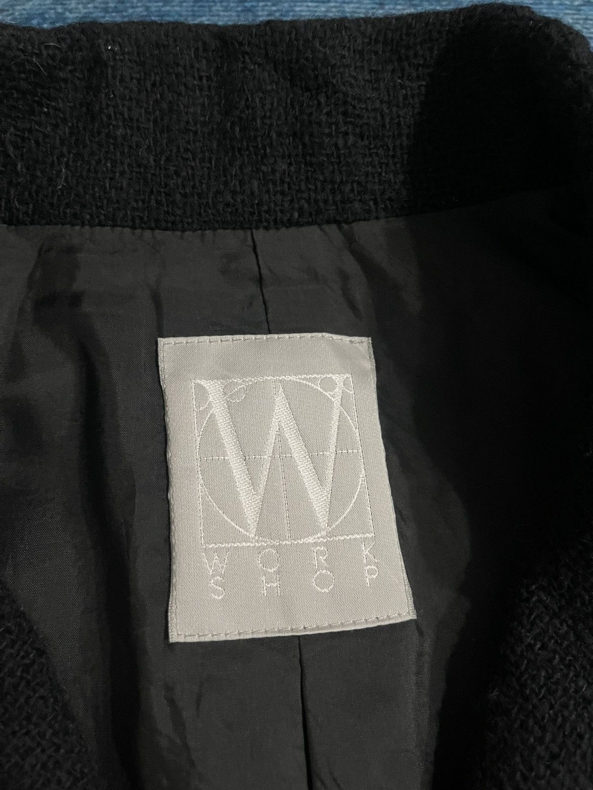 Yohji Yamamoto Vintage Workshop By Yohji Yamamoto Coat Jacket Size 50L - 11 Thumbnail