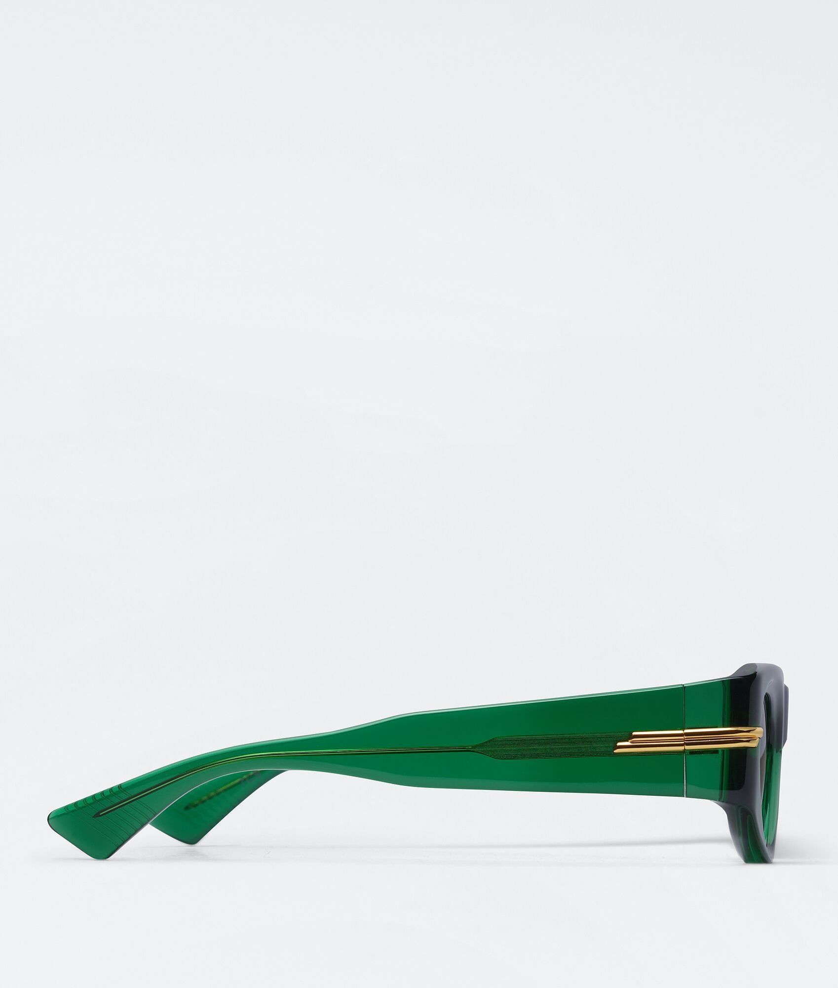Bottega Veneta o1n1vont0525 Size: OS / Oval Sunglasses in Green Size ONE SIZE - 3 Thumbnail