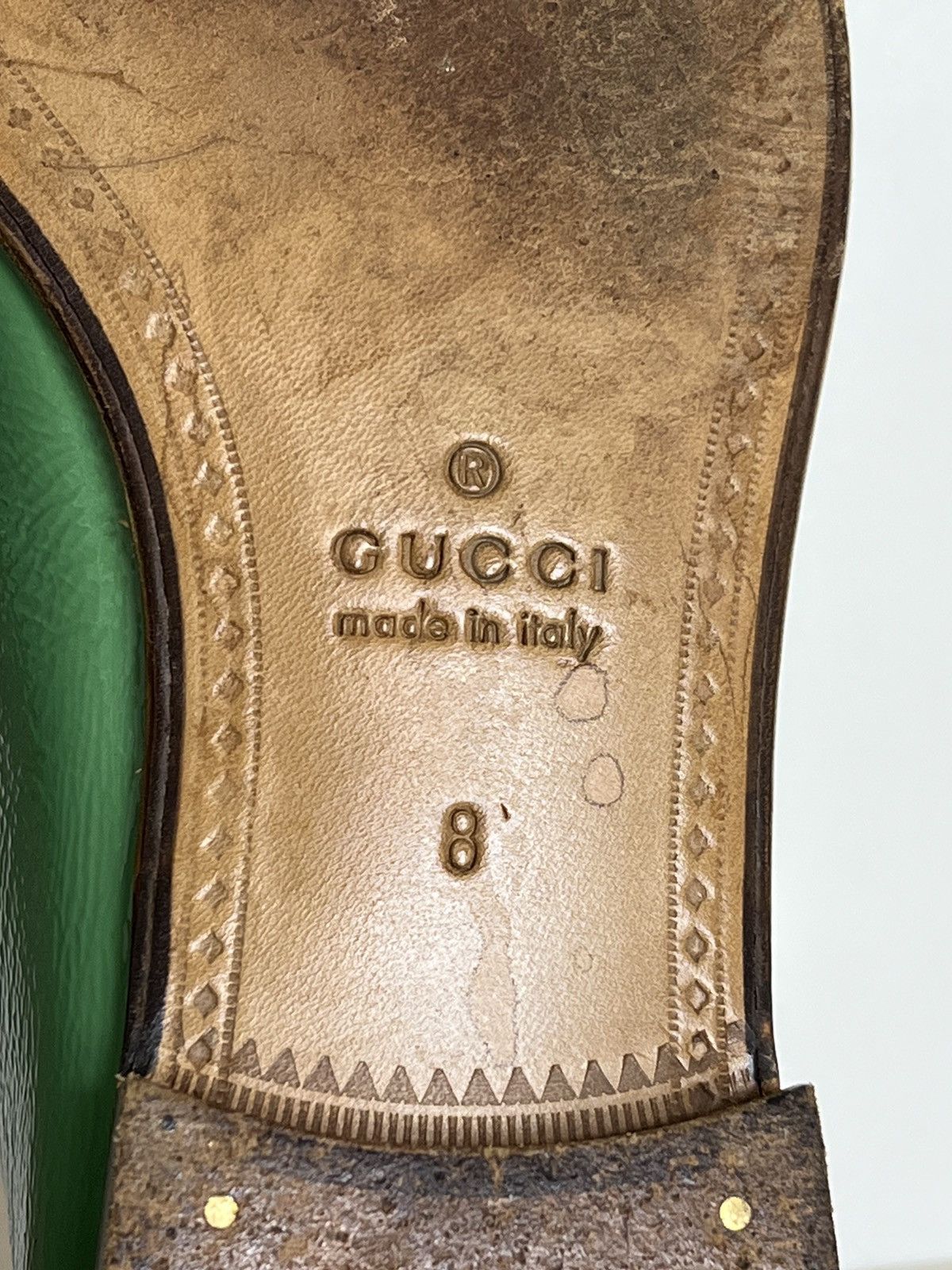 Gucci Teal Patent Leather Horsebit Loafers Size US 9 / EU 42 - 11 Thumbnail