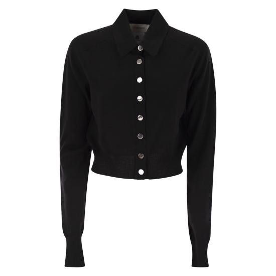 Sportmax SPORTMAX Women Sweater 2522346011600 BLACK Size M / US 6-8 / IT 42-44 - 1 Thumbnail