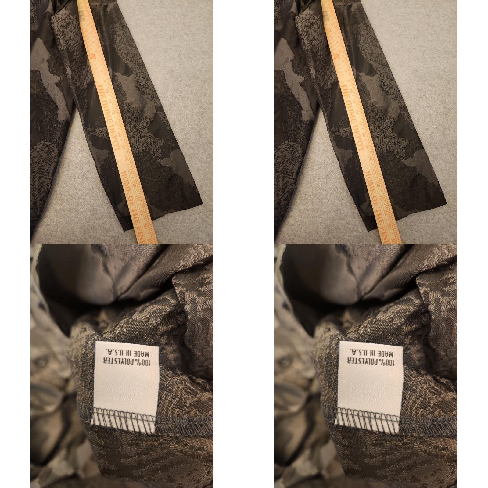 Vintage Bryn Walker Coat Womens XXS Gray Black Jacquard Long Hi Low Hem Made USA Size XXS / US 00 / IT 34 - 9 Thumbnail
