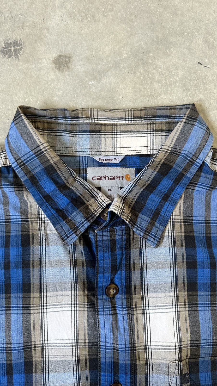 Carhartt VINTAGE CARHARTT CHECKERED SHIRT Size US XL / EU 56 / 4 - 6 Thumbnail