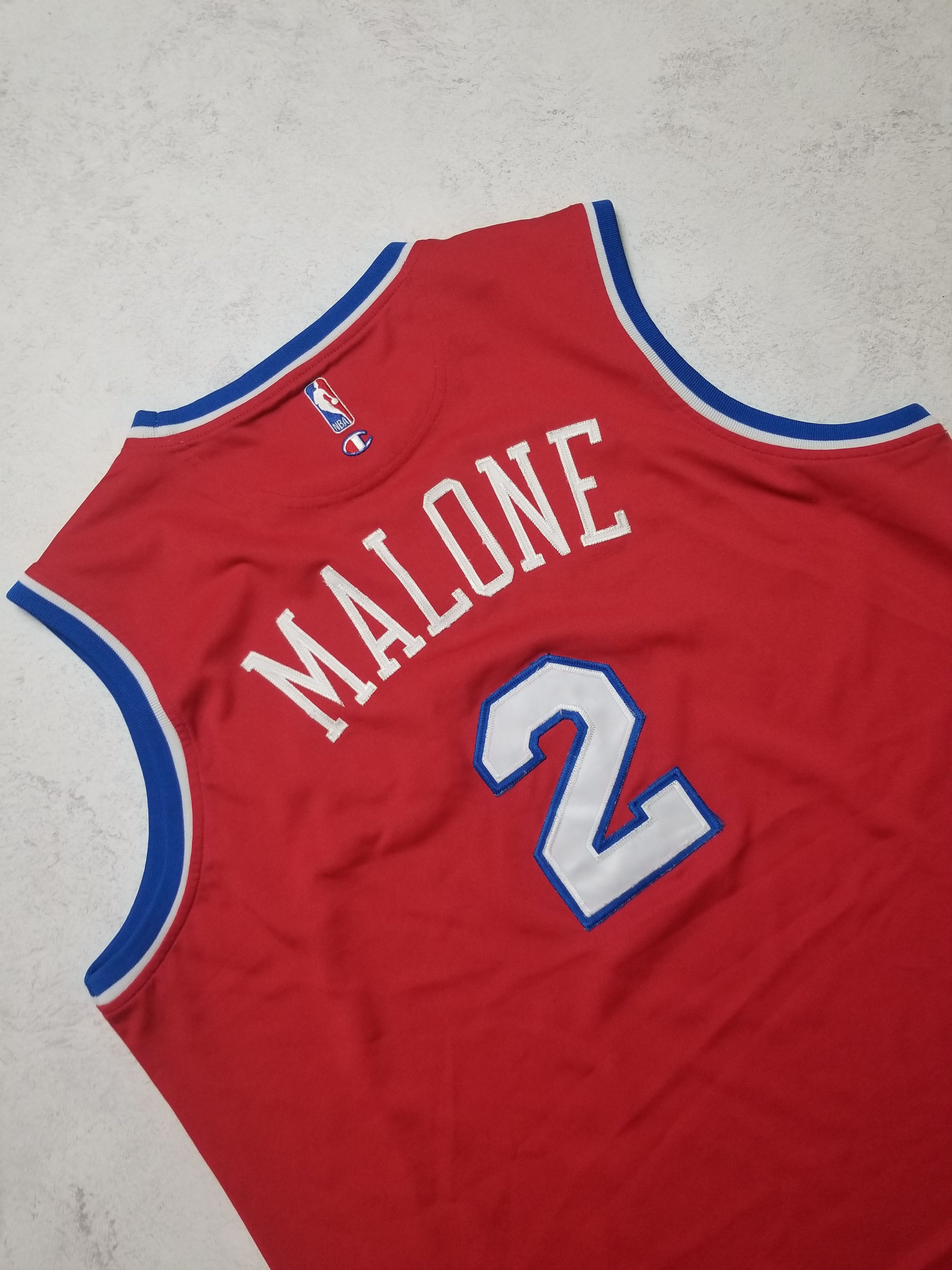 Champion Moses Malone Philadelphia 76ers NBA Hardwood Classics Shirt Size US XL / EU 56 / 4 - 8 Thumbnail