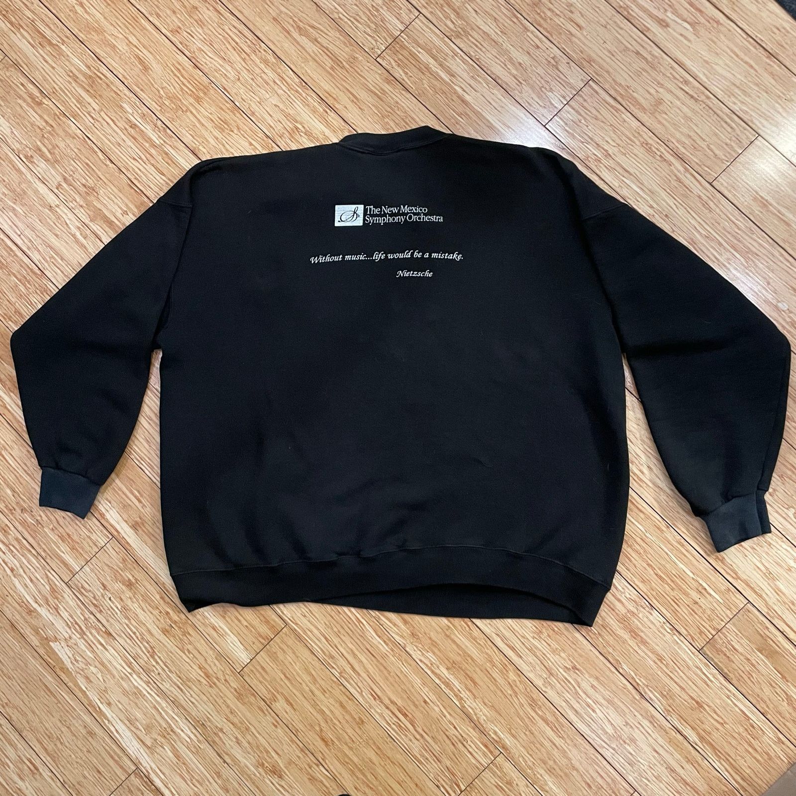 Lee Vintage 90s Mozart Crewneck Lee Sweatshirt 1990s retro music Size US XXL / EU 58 / 5 - 5 Thumbnail