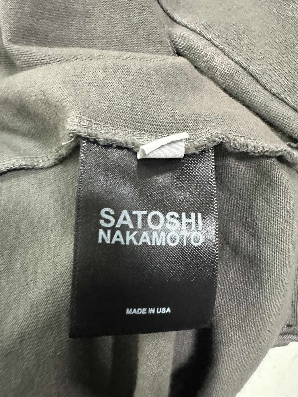 Satoshi Nakamoto Satoshi Collegiate Washed Longsleeve Size US XL / EU 56 / 4 - 5 Thumbnail