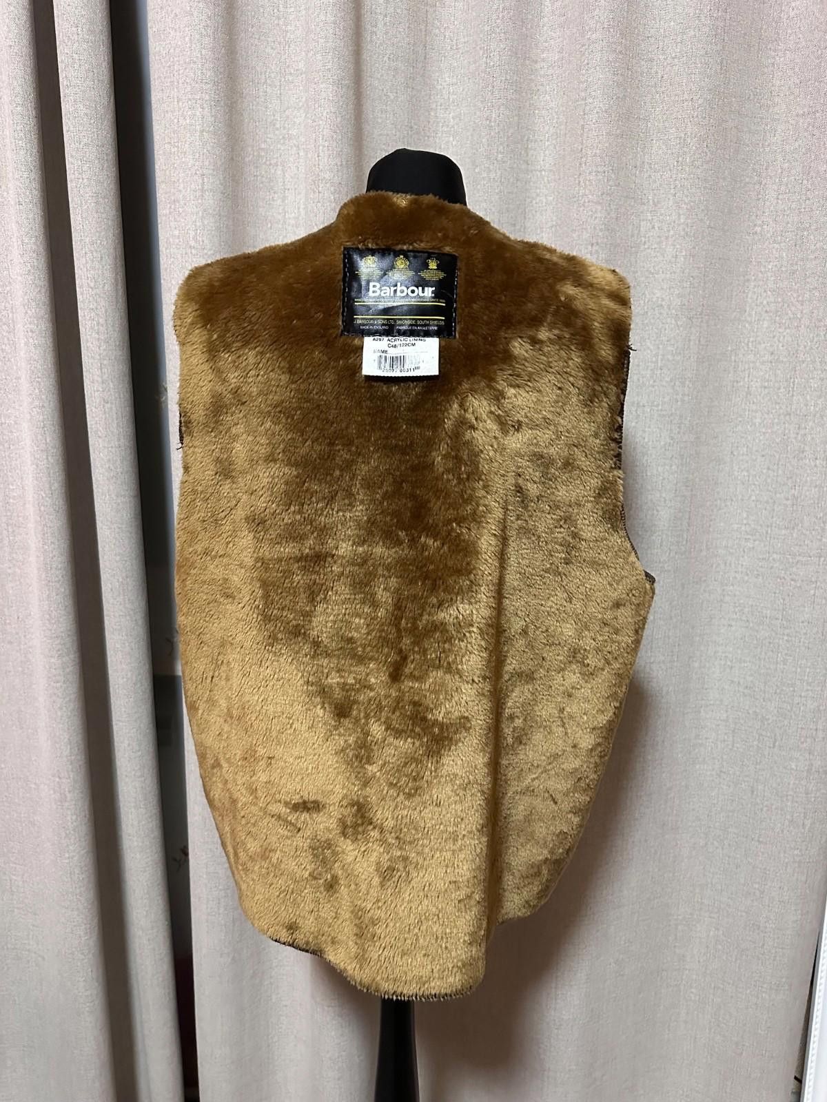 Barbour Vintage Barbour A297 Pile Lining Faux Fur C48 Liner Gilet Size US L / EU 52-54 / 3 - 2 Thumbnail