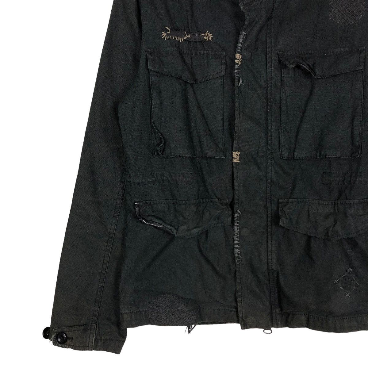 Hysteric Glamour 🔥VINTAGE BIKER JACKET PARACHUTE BONDAGE DESIGN ISSEY MIYAKE Size US M / EU 48-50 / 2 - 4 Thumbnail