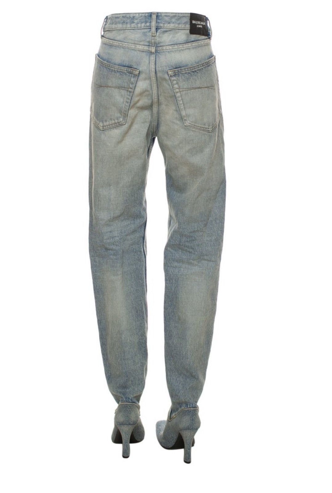 Balenciaga Balenciaga Denim Jeans Pantaboots Size US 8 / IT 38 - 3 Thumbnail