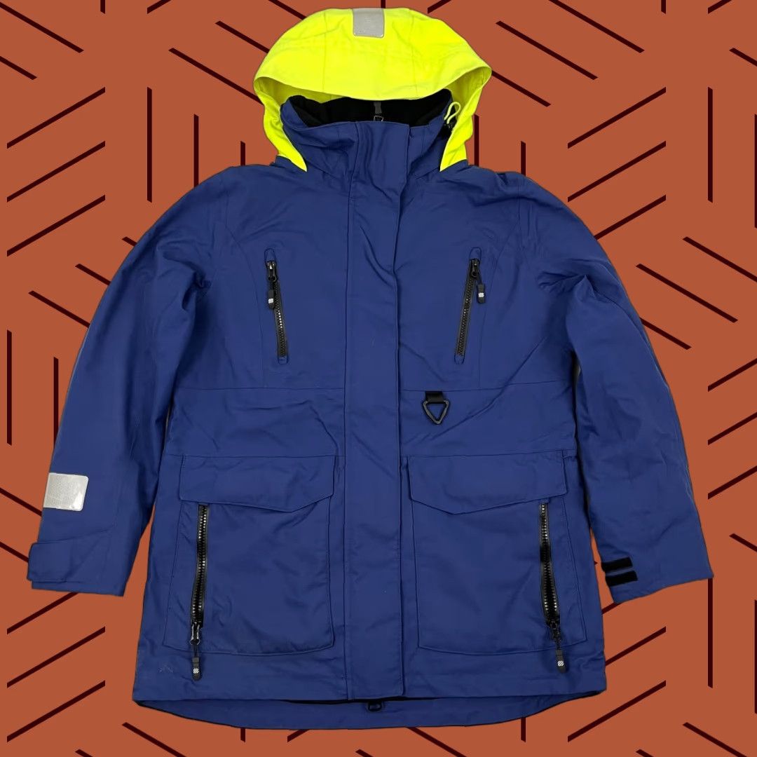 REEF West Marine Third Reef Jacket Womens Small Blue Boating Waterproof 2.5 Size S / US 4 / IT 40 - 1 Thumbnail
