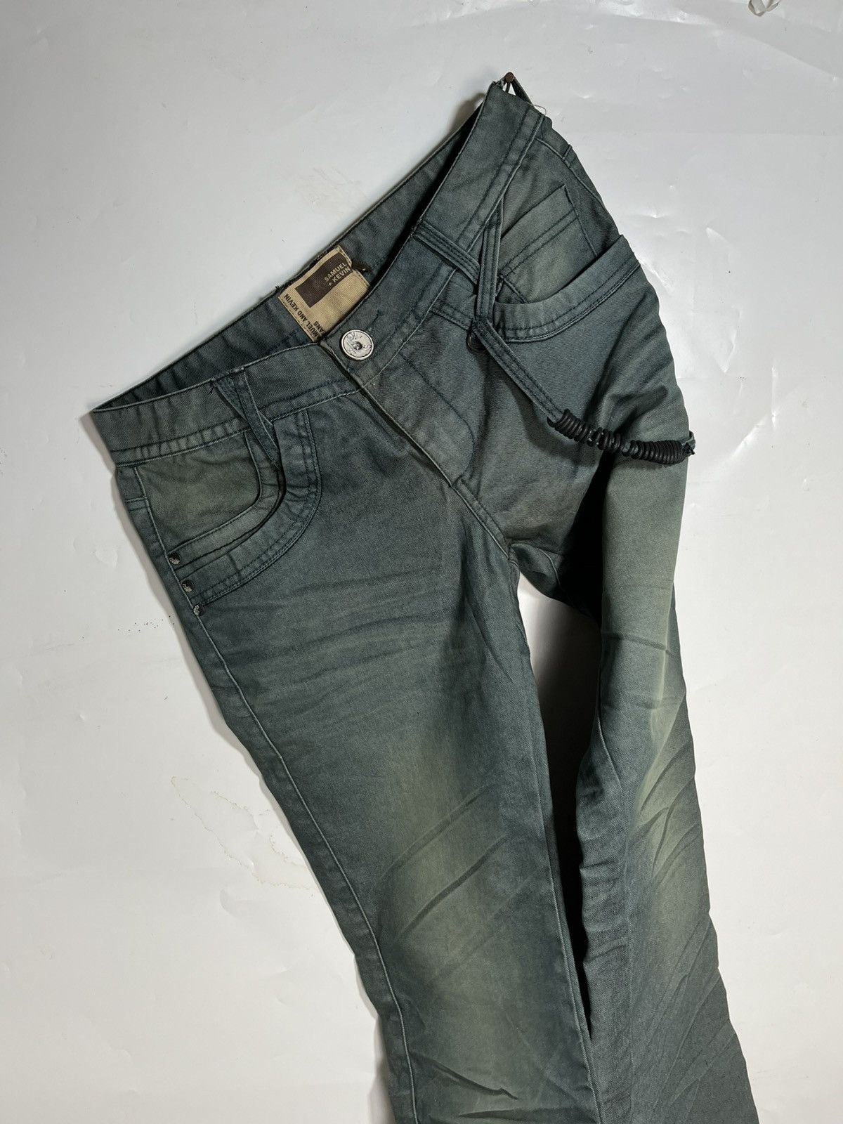 If Six Was Nine × Japanese Brand × Le Grande Bleu (L.G.B.) Japanese Samuel And Kevin Flared Jeans Size US 30 / EU 46 - 9 Thumbnail