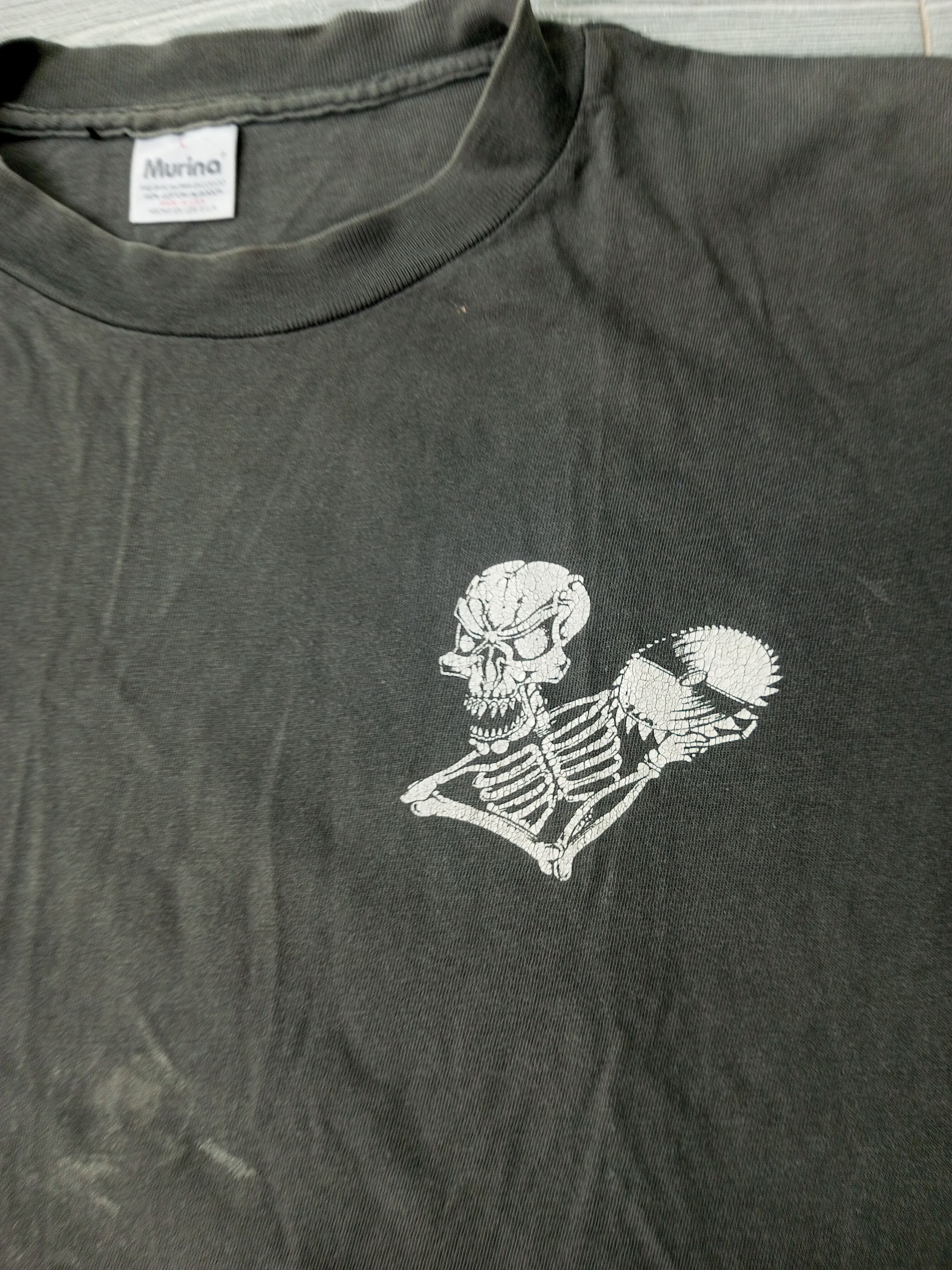 Vintage Faded Single Stitch 90’s Murina Frizbee Golf Rips T-Shirt Size US L / EU 52-54 / 3 - 2 Thumbnail